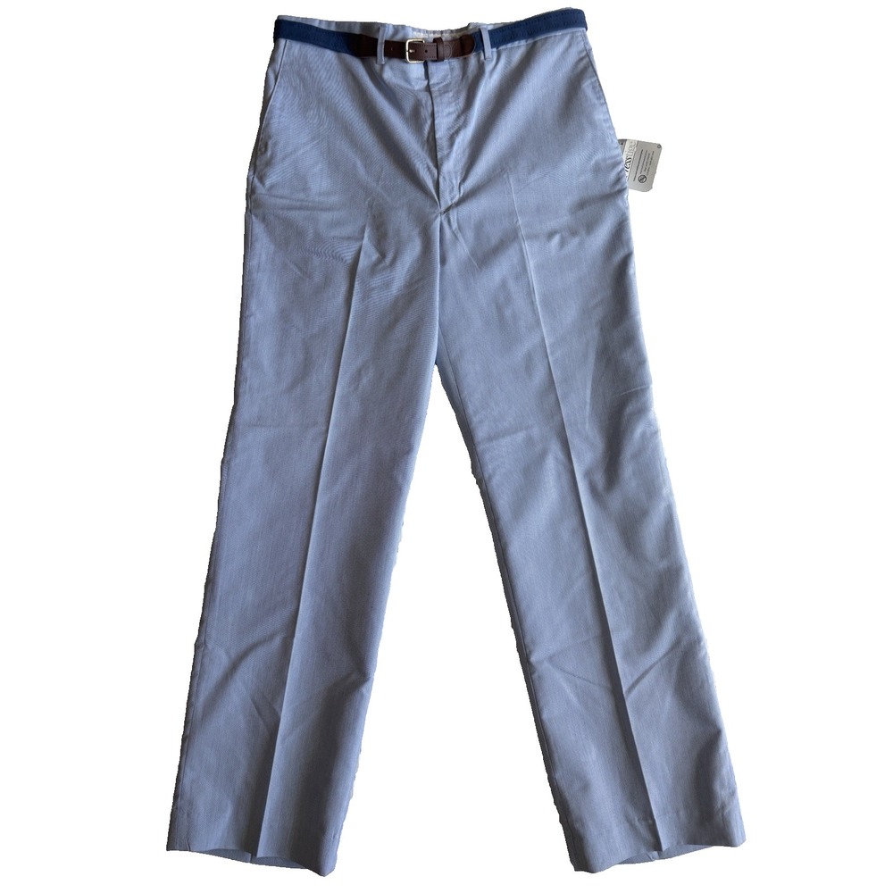 NEW vintage 90s deadstock‎ Haggar dress pants lightweight combed cotton 38 x 33